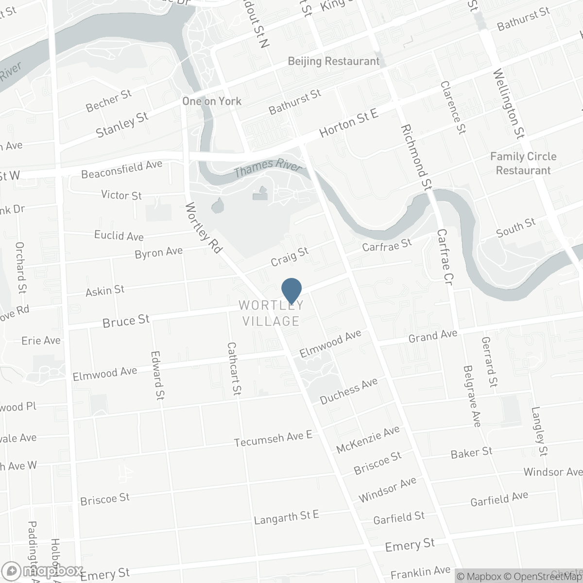 160 BRUCE STREET, London, Ontario N6C 1H1